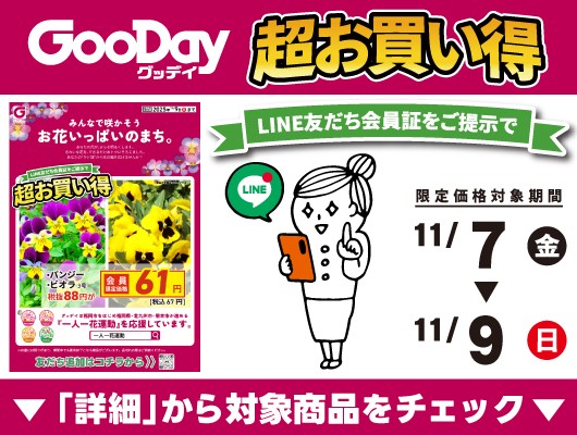 【会員限定】『超お買い得』チラシ