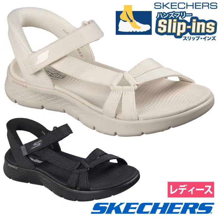 SKECHERS スリップインズ ゴーウォーク フレックス サンダル 141481 SKECHERS スリップインズ ゴーウォーク フレックス サンダル 141481