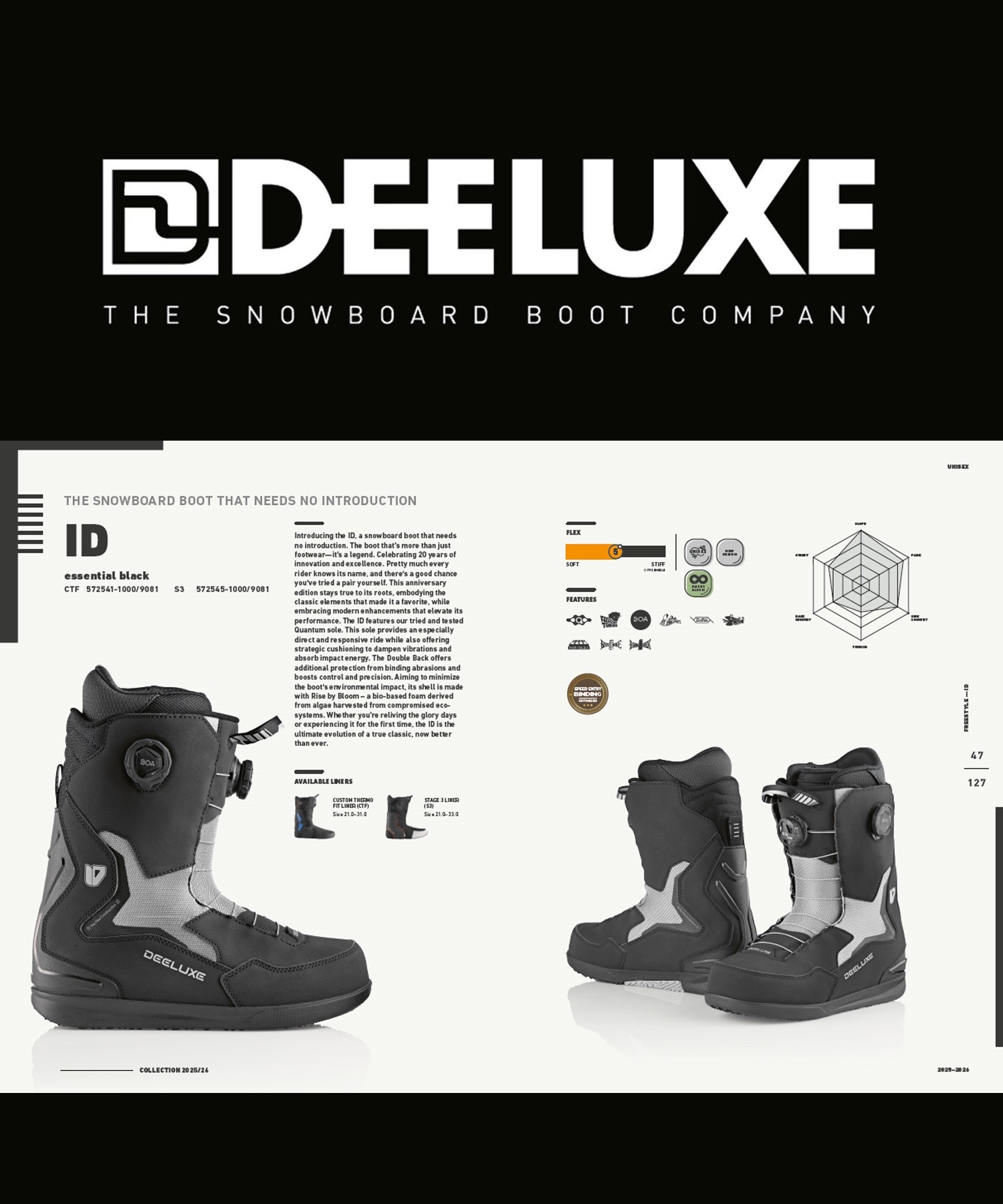 2025-2026モデルスノーボードブーツ早期購入受付中！【DEELUXE