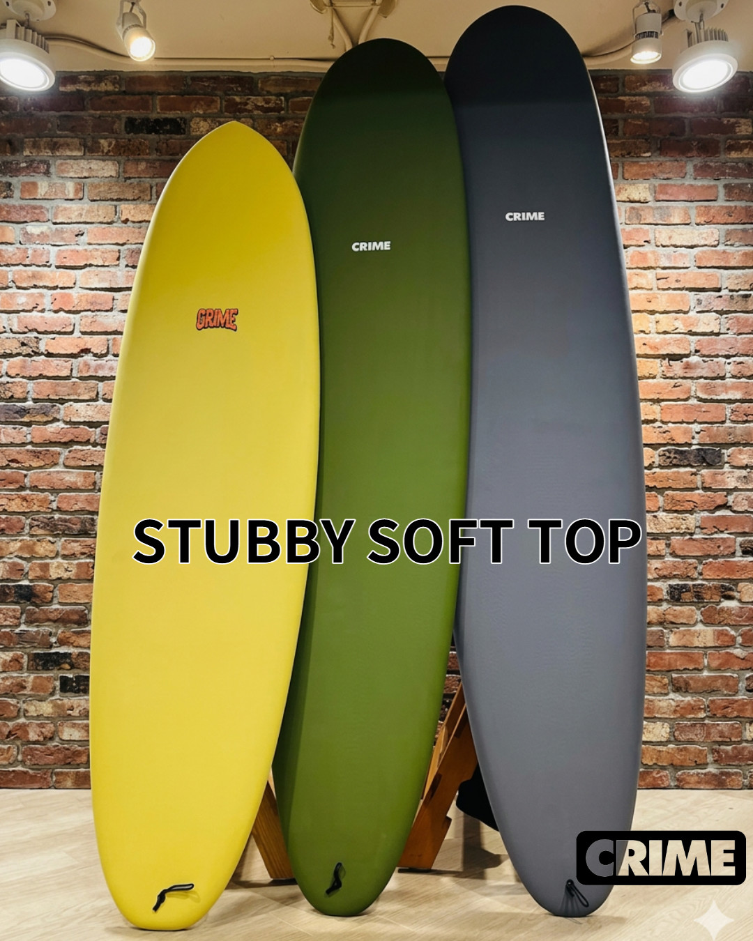 SURF CRIME】サーフクライムより人気モデルTHE STUBBY 2026シーズン