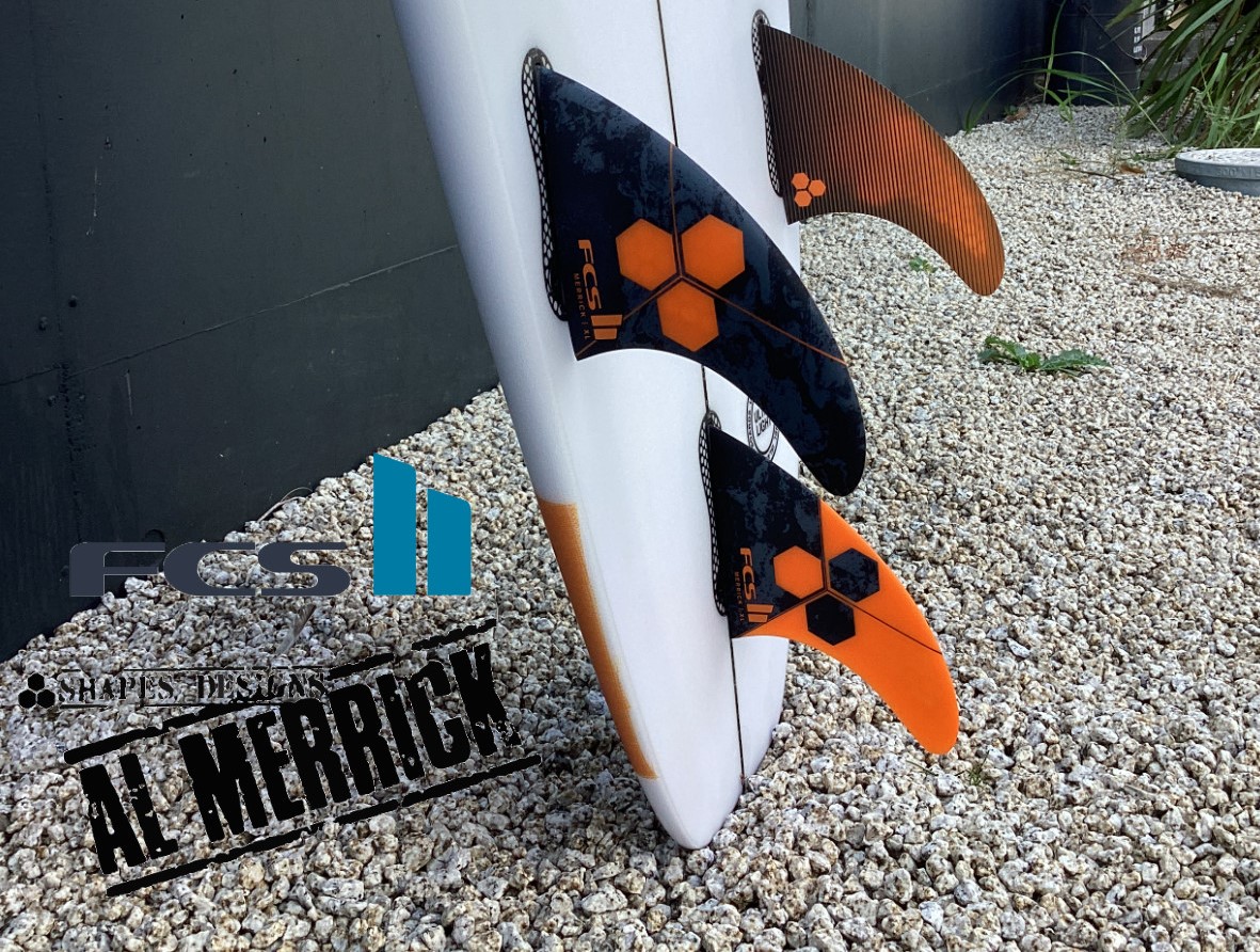 AL MERRICK RFC フィン 8.0 FCS II Al Merrick Tri Fins - FCS - FCS US