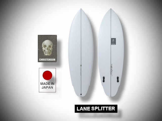 【美品】クリステンソン LANE SPLITTER レーンスプリッタ― FIN付 CHRISTENSON クリステンソン LANE SPLITTER レーンスプリッター