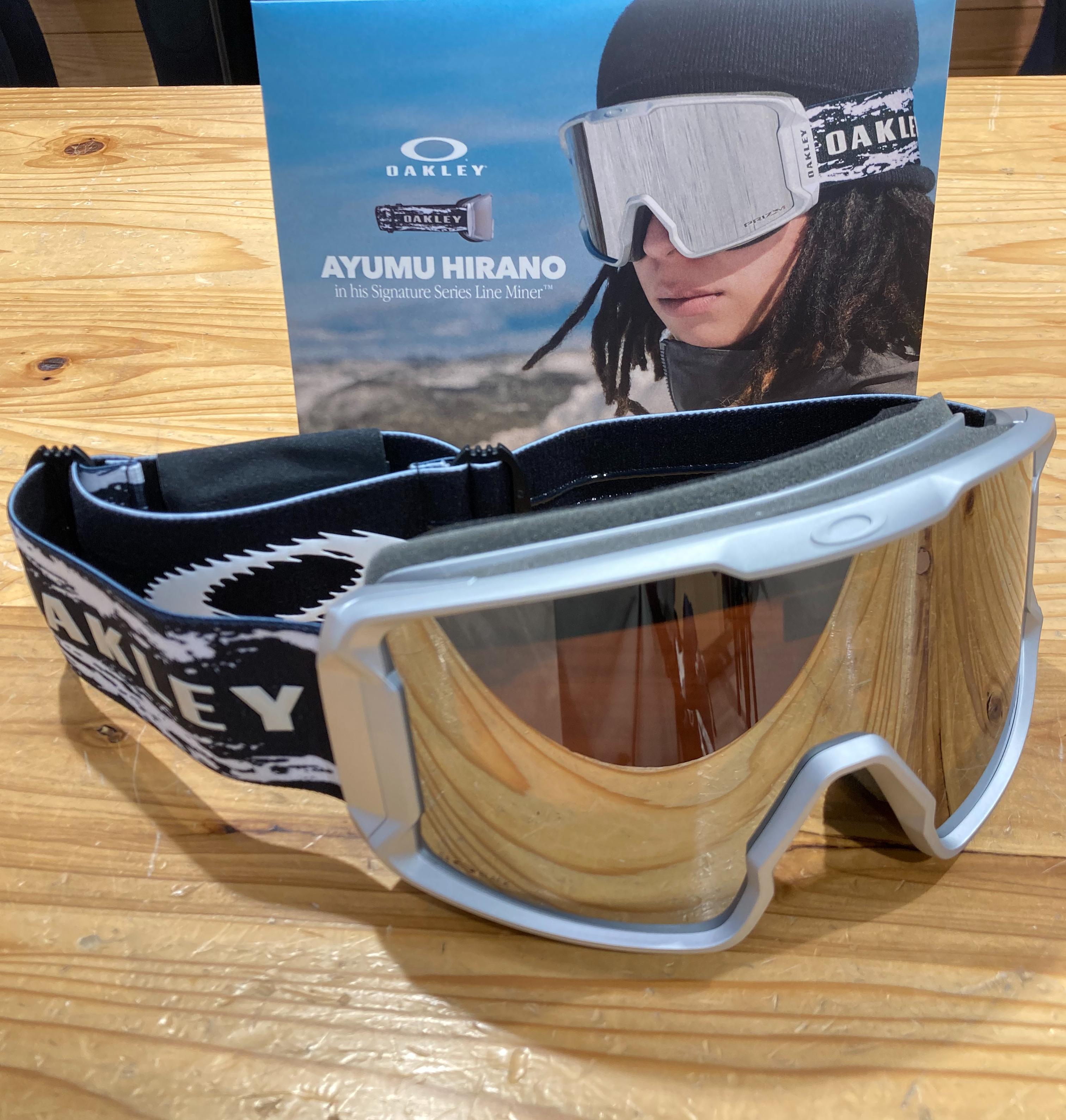 OAKLEY オークリー LINE MINER L 平野歩夢ゴーグル 限定品 OAKLEY】 LINE MINER L 平野 歩夢シグネチャーモデル NEWARRIVAL