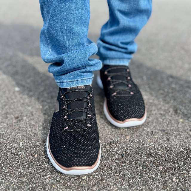 SKECHERS Slip-ins サミッツ ブリリアント シャイン 150273 レディース